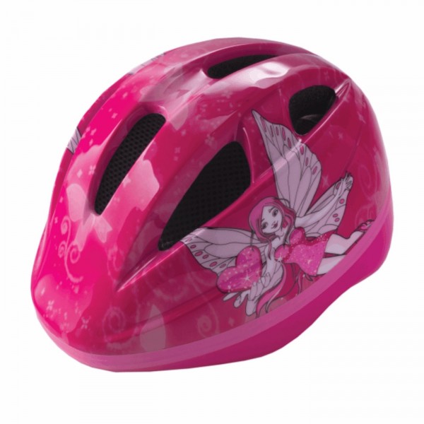 Casco bambina out-mould fantasia fatina rosa taglia 52-56cm - 1 - Caschi - 8059796066044