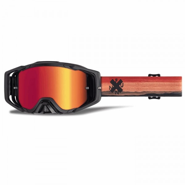 Soljam red goggle with 2 anti-fog lenses - 1