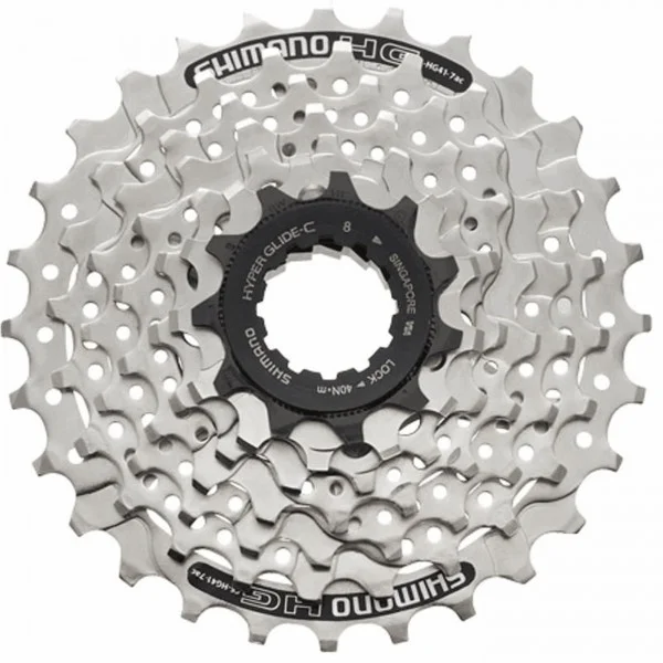 Cassette mtb acera hg41 8v x 11/30 dientes plateados - 1