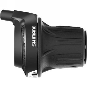 Shift lever, shimano sl-rv200-7r, right, 7-speed revo shifter 2050mm inner, w/ optical gear display, bulk - 1