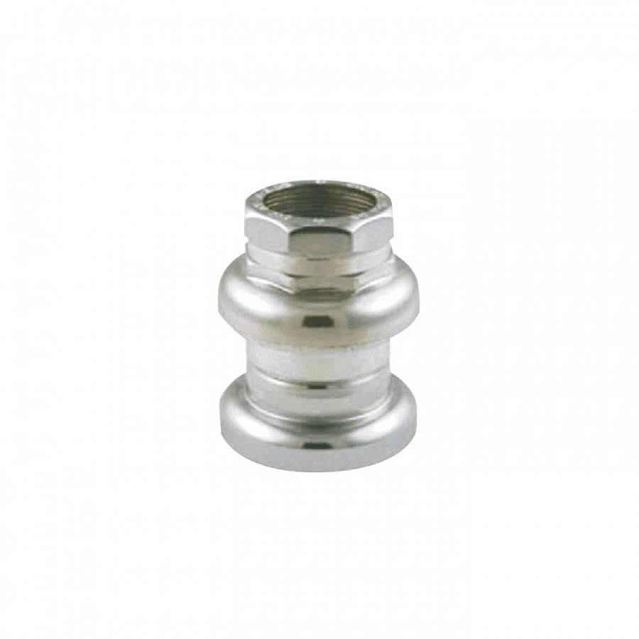 1-inch threaded steel headset with silver ball cages - 1