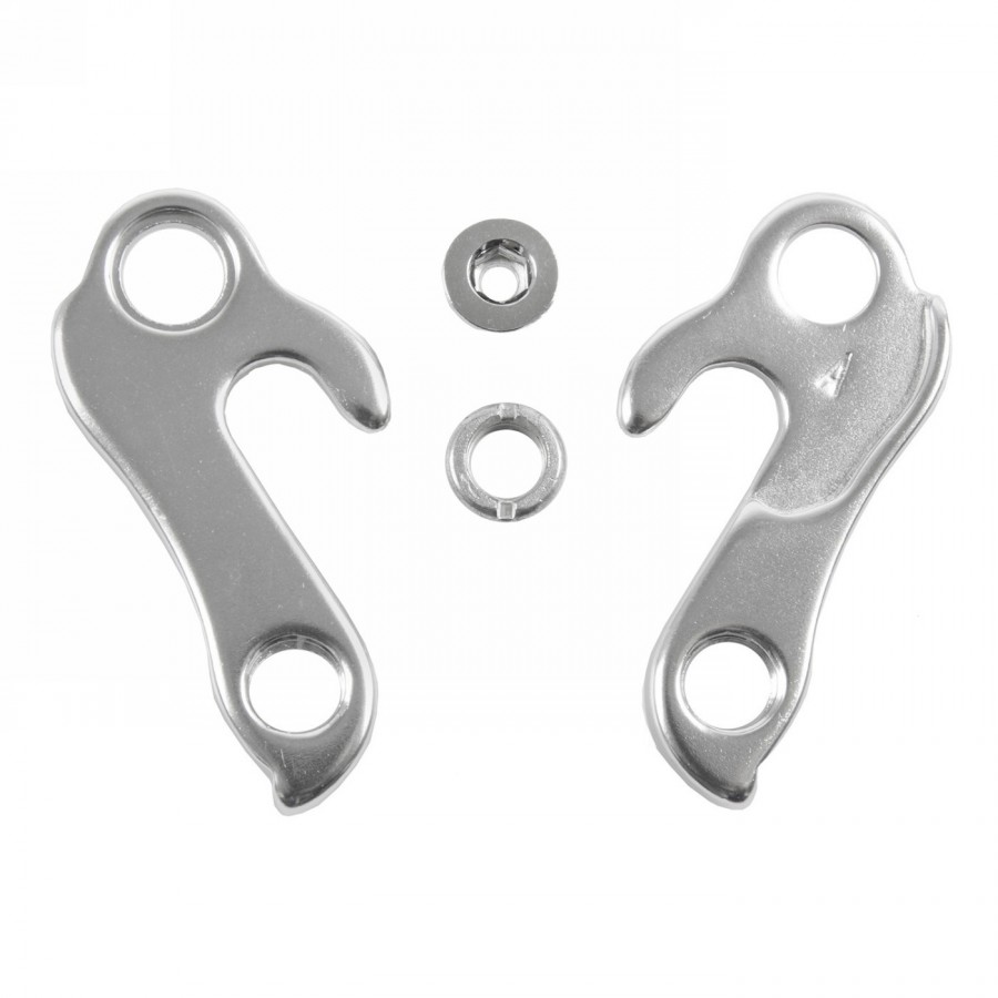 Derailleur hanger suitable for Diamondback, Raleigh, Bianchi, Merida, Focus models and others, with screw and nut. - 1