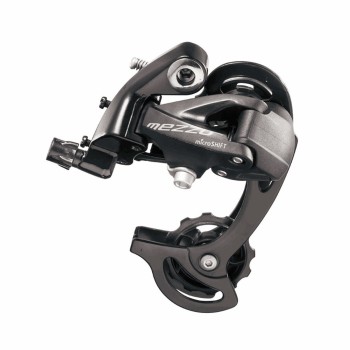 Mtb derailleur 1/2x7/8/9s short steel cage 36 teeth black - 1