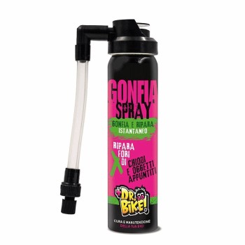 Dr.bike tires - spray para inflar y reparar - 75ml - 1