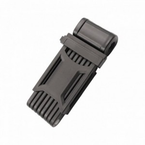Folding combination padlock diameter: 8mm x length: 1100mm black - 1