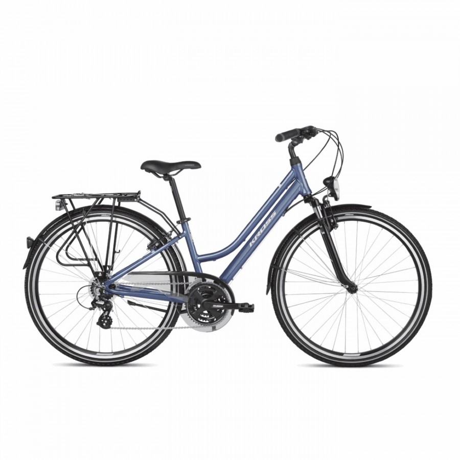 Bici trans 2.0 frau 28" blau/weiß 7v größe m - 1