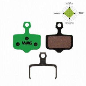 Pair of elixir compound ebike brake pads - 1