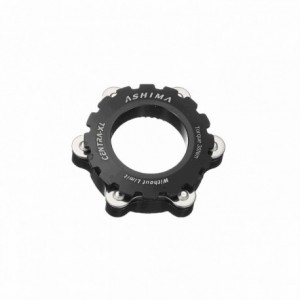 Center lock brake disc adapter for pin: 9/10/12/15/20mm black - 1