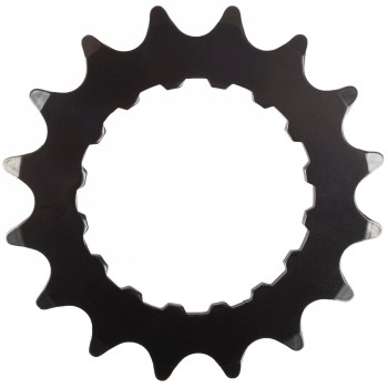 Chainring, for bosch-e-bikemotors gen 2.1/2 x 3/32',16 teeth, steel, black, mv - 1