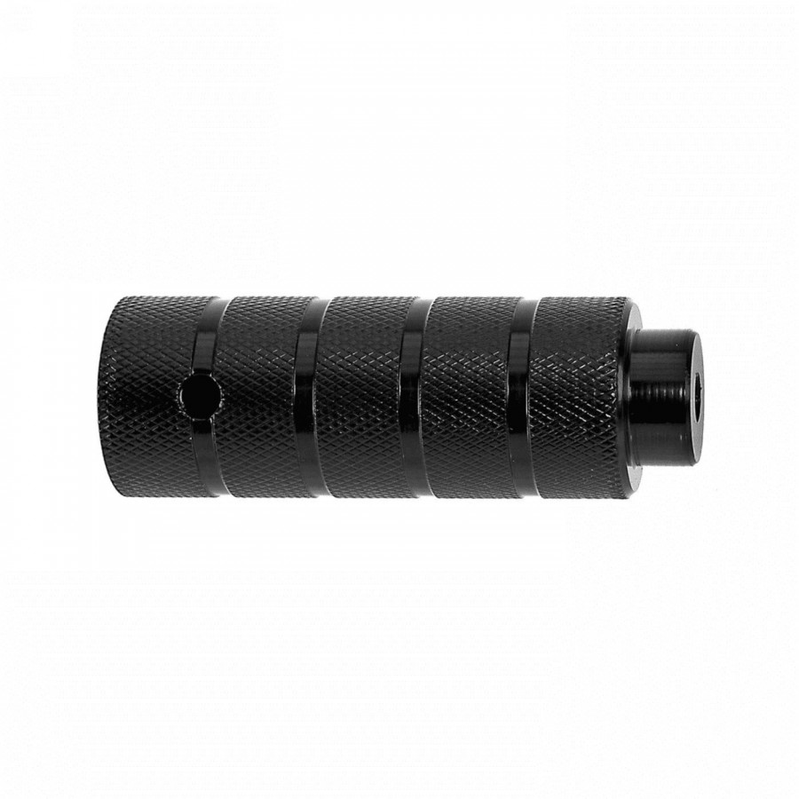 Footrest bmx iron black 38x110 mm pin 3/8 - 1