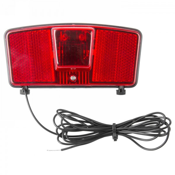 Luggage carrier rear light, for dynamo operation, 2 leds, without test mark, mv - 1