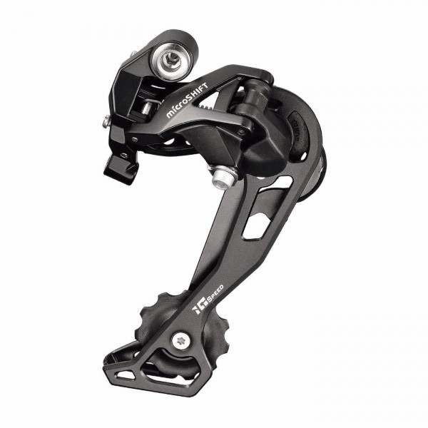 Mtb derailleur 1/2x10s long steel cage 43 teeth black - 1