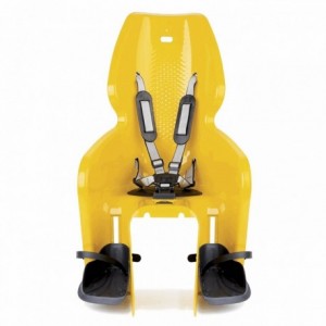 Lotus-rücksitzbefestigung am gelben gepäckträger - 1