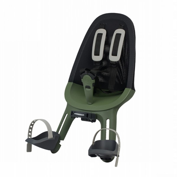 Seggiolino anteriore air front nero/verde militare - 1 - Seggiolini - 8712864438593