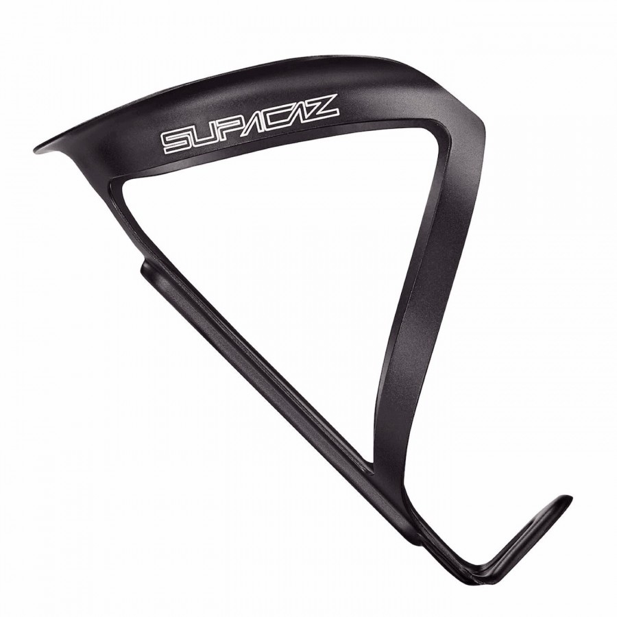 Fly cage bottle cage in black anodized aluminum - weight: 18gr - 1
