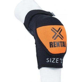 Fuse Alpha-Rental Elbow Pad, Size Xl Black-Orange - 1