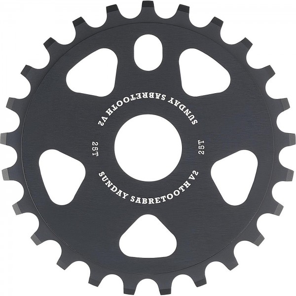 Sprocket Sunday V2 25T, 6061-T6 Black - 1 - Corone e pignoni - 630950910779