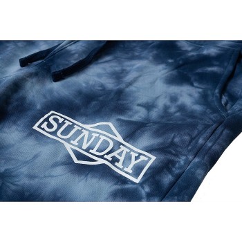 Sunday Jogginghose lang blau Tie-Dye, Xxl - 3