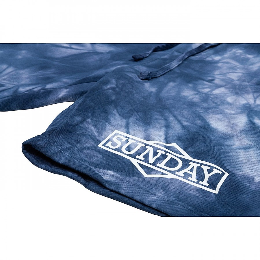 Sunday Jogging Bottoms Short Blue Tie-Dye, XL - 3