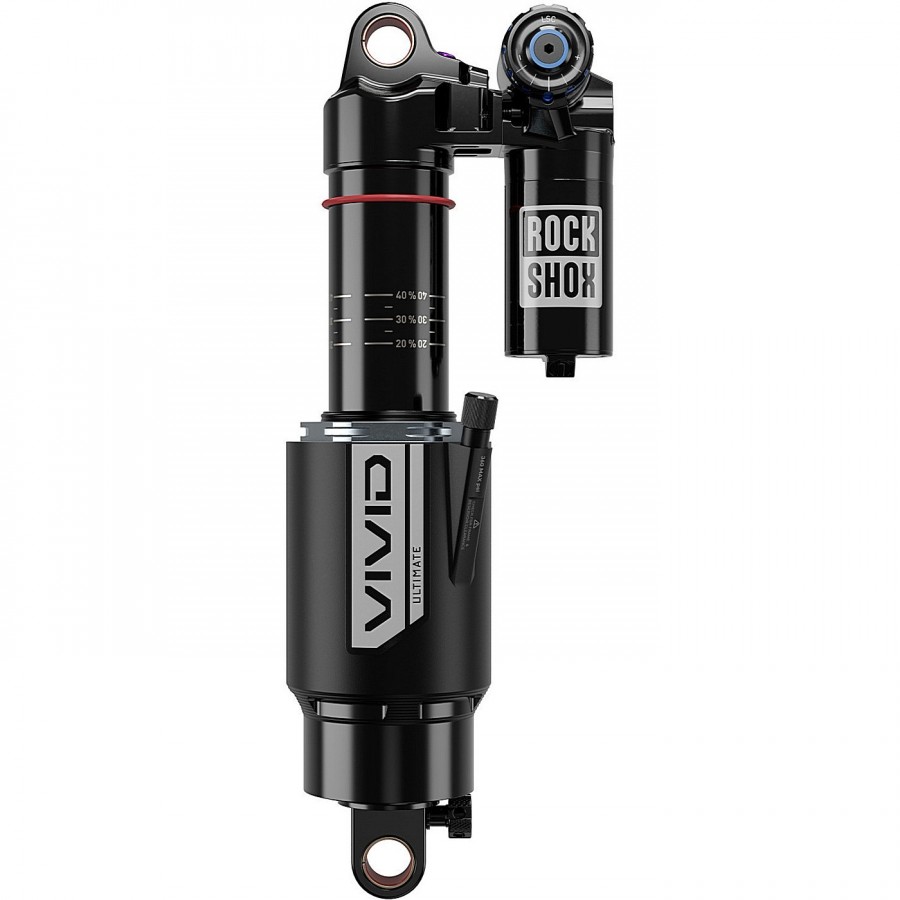 Rockshox Vivid Ultimate Rc2t 205X65, 1 token, Reb25/Comp34 Lockout 2, Adj Hbo, perno standard - 6 - Ammortizzatori - 07108458948