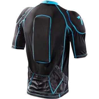 7Idp T-Shirt Flex Body Protector Taille: M, Noir-Bleu - 2