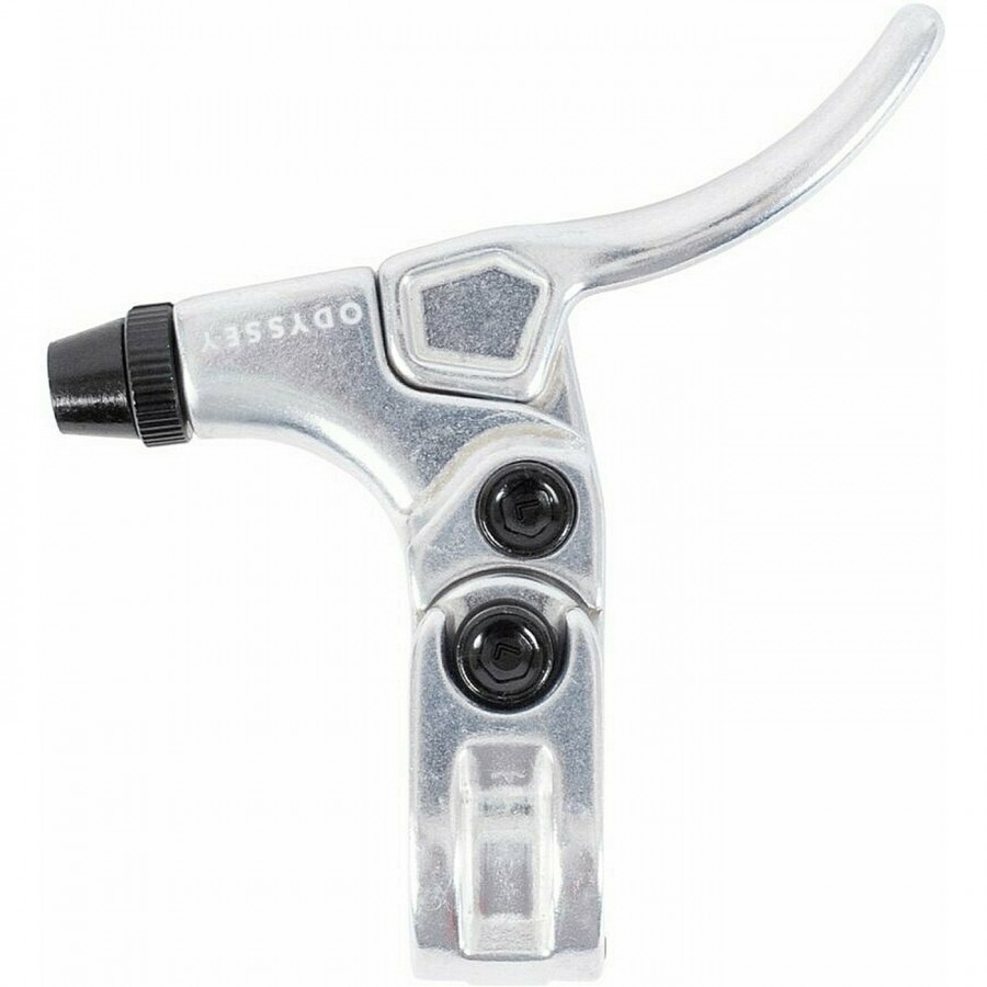 Brake Lever, Monolever Short Rt Hinged, Polished - 1