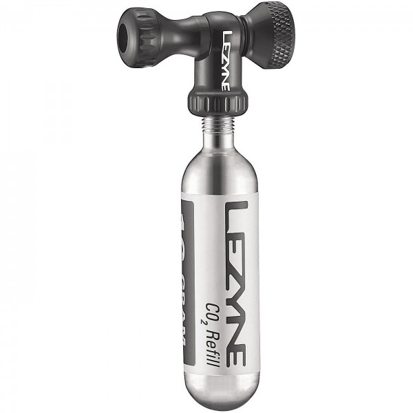 Lezyne Co2 Pompa Controllo Drive Cnc, Nero 25G - 1 - Bombolette e dosatori co2 - 4712805984886