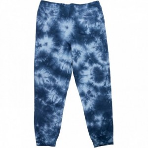 Sunday Pantalon de jogging long bleu tie-dye, XL - 2