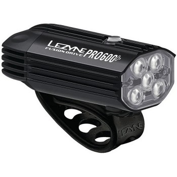 Fusion Drive Pro 600+ Front 600 Lumen Usb-C Rechargeable Front Satin Black - 1