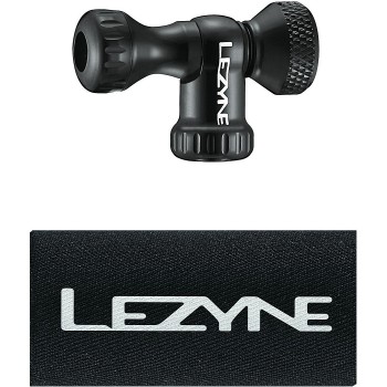 Lezyne Co2-Pumpenkopf, Steuerantrieb, CNC, Schwarz - 1