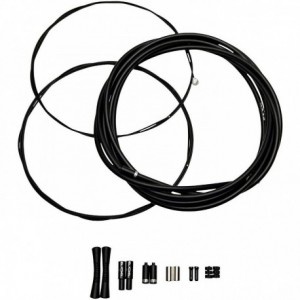 Sram Shift Cable Kit Slickwire Pro Road/Mt 2X 2300Mm, 1.1Mm 4Mm, Black - 1