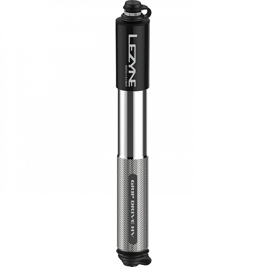 Lezyne Pompa a Mano Grip Drive Hv Medio Argento - 1 - Pompe - 4710582541896