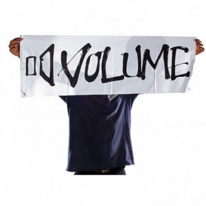 Banner, Volume 2015 Black W/White Logo - 1