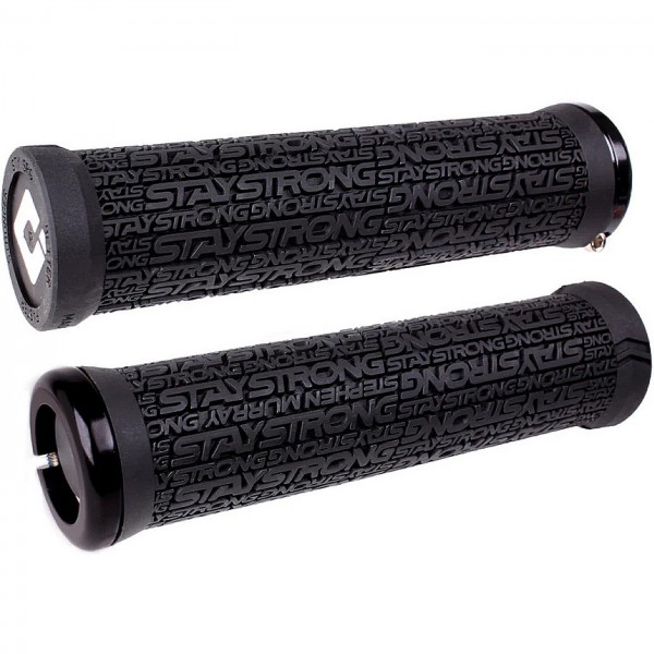 Odi Grips Stay Strong V2.1 Black W/ Black Clamps 135Mm - 1