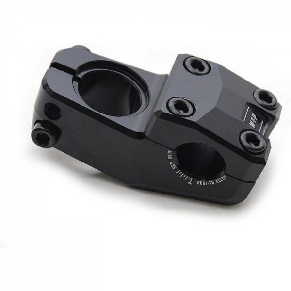 Wtp H/Bar Stem Gooseneck Toploader 25,4 Mm 35 Mm Rise, Black - 1