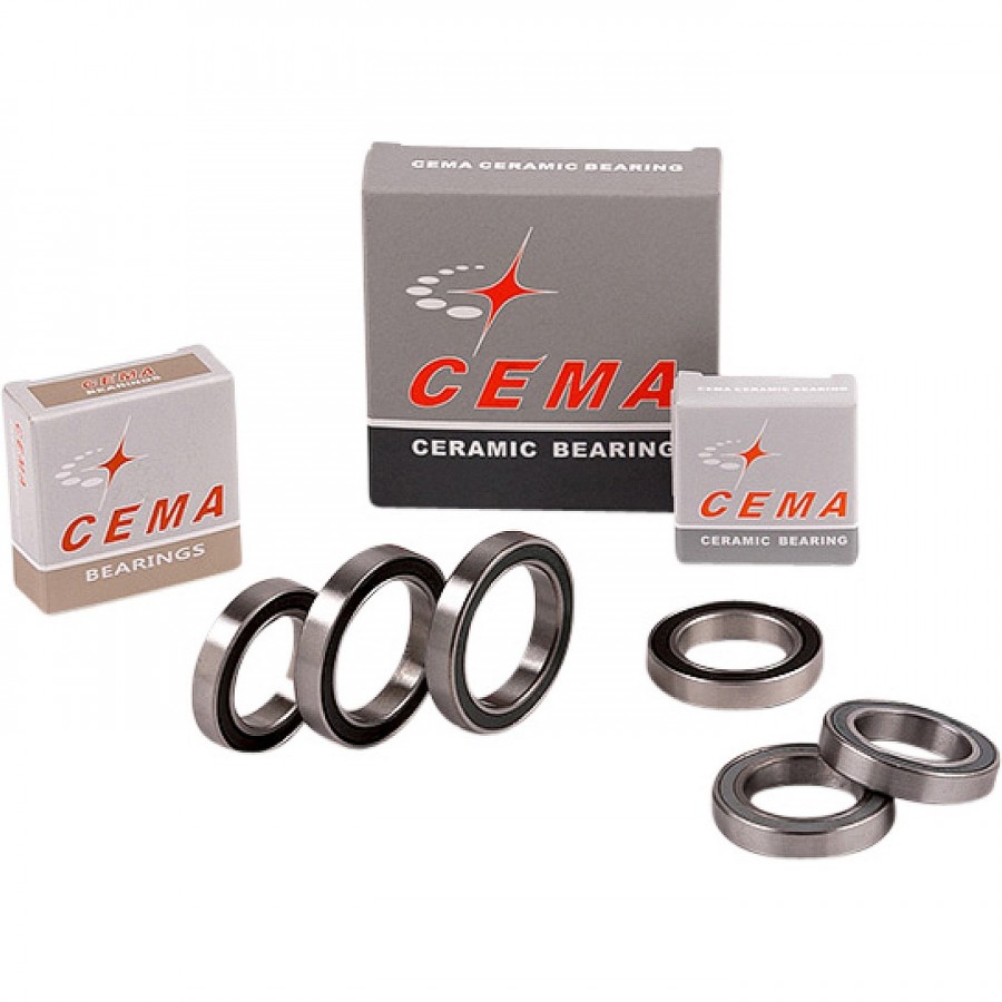 Cema Bearing For Bottom Bracket 6806 30 X 42 X 7, Ceramic - 1