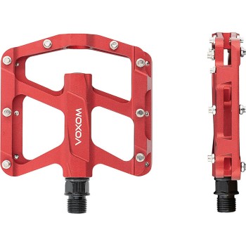 Pedales Voxom Mtb Pe16 Rojo Anodizado - 2