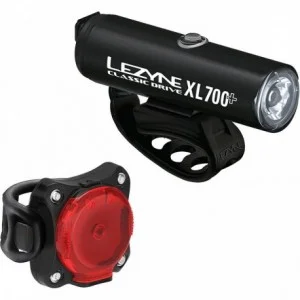 Classic Drive Xl 700+ / Zecto Drive include supporto in gomma siliconica S Nero satinato / Nero - 1 - Luci - 4710582552168