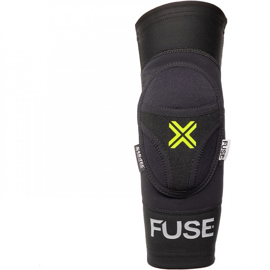 Fuse Omega Coudières Taille: Enfants M-L Noir-Jaune Fluo - 6