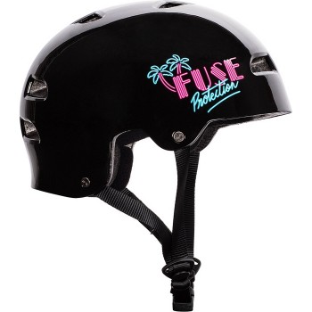 Casco Fuse Alpha Talla: Xs-S Negro-Rosa - 1