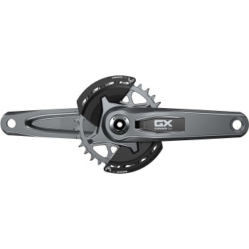 Sram-Kurbelgarnitur Gx Eagle Dub Wide 165 mm, 32 Zähne Dm, Dark Polar ohne Innenlager, Qf: 174 mm, Cl55 - 2