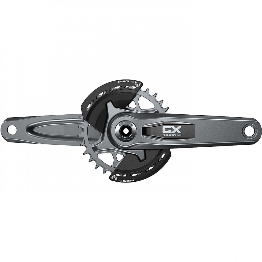 Guarnitura Sram Gx Eagle Dub Wide 165Mm, 32T Dm, Dark Polar senza movimento centrale, Qf:174Mm, Cl55 - 2 - Guarnitura - 07108458