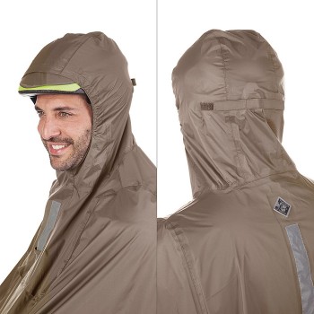 Cape de Pluie Garibaldina Taille Xs-M, Bleu - 2