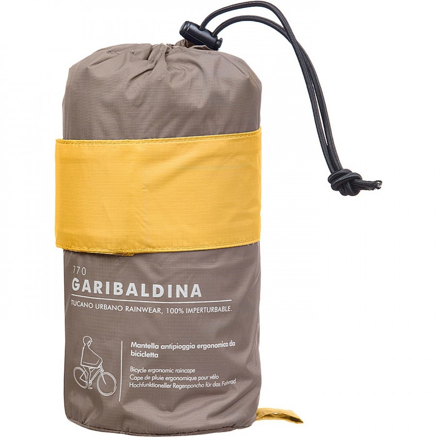 Capa de Lluvia Garibaldina Talla Xs-M, Azul - 6