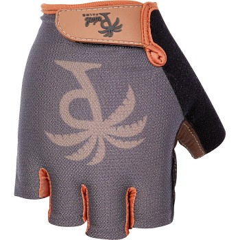 Pedal Palms Short Finger Glove Palmer, Size Xs, Grey-Brown - 1