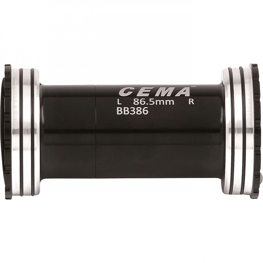 Bb386 Per Shimano W: 86,5 X Id: 46 Mm Acciaio inossidabile - Nero, Interlock - 2 - Movimento centrale e calotte - 4712910903574