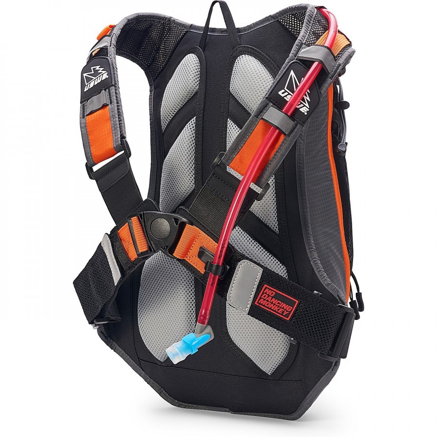 Rucksack Airbone 15 15 Liter Grau-Orange - 2