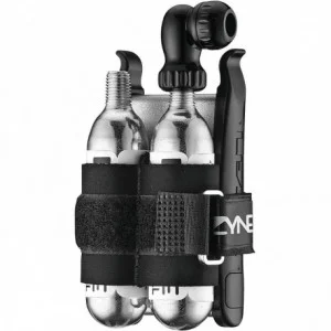 Lezyne Twin Drive Kit Co2 e kit leva combinati, nero - 1 - Bombolette e dosatori co2 - 4712805984893