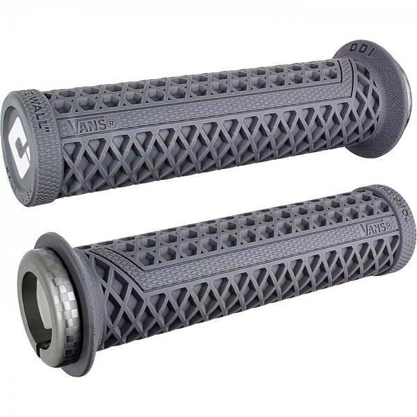 Odi Grips Vans V2.1 Lock-On Graphite avec pinces grises 135Mm - 1