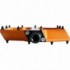 Ambit Enduro Flat Pedal Large, Crown Pins Orange - 2